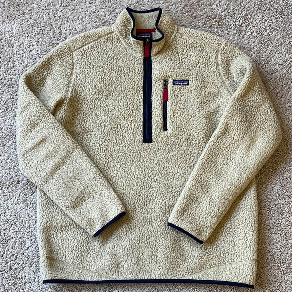 Men's Retro Pile Fleece Pull-Over